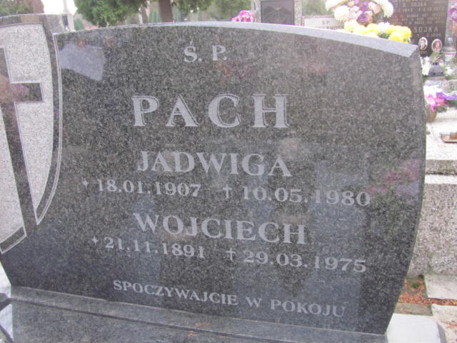 Wojciech Pach 1891 Bielsko Biała Wapienica - Grobonet - Wyszukiwarka osób pochowanych