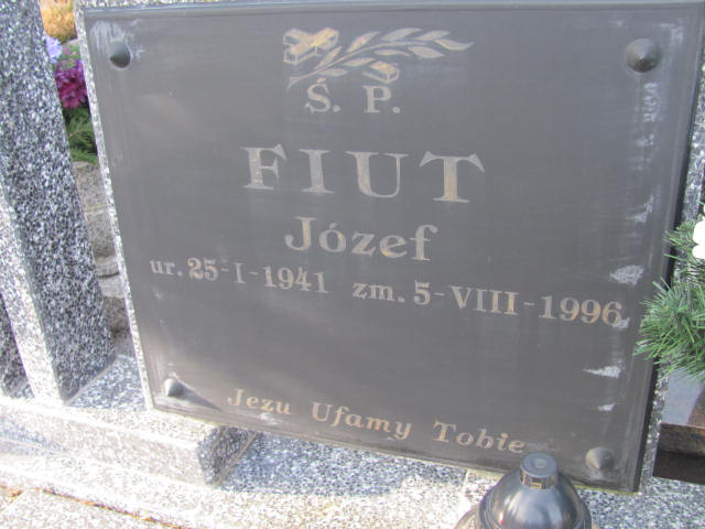 Józef Fiut 1941 Bielsko Biała Wapienica - Grobonet - Wyszukiwarka osób pochowanych