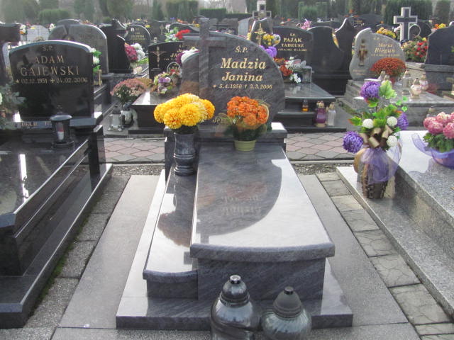 Grób Janina Madzia