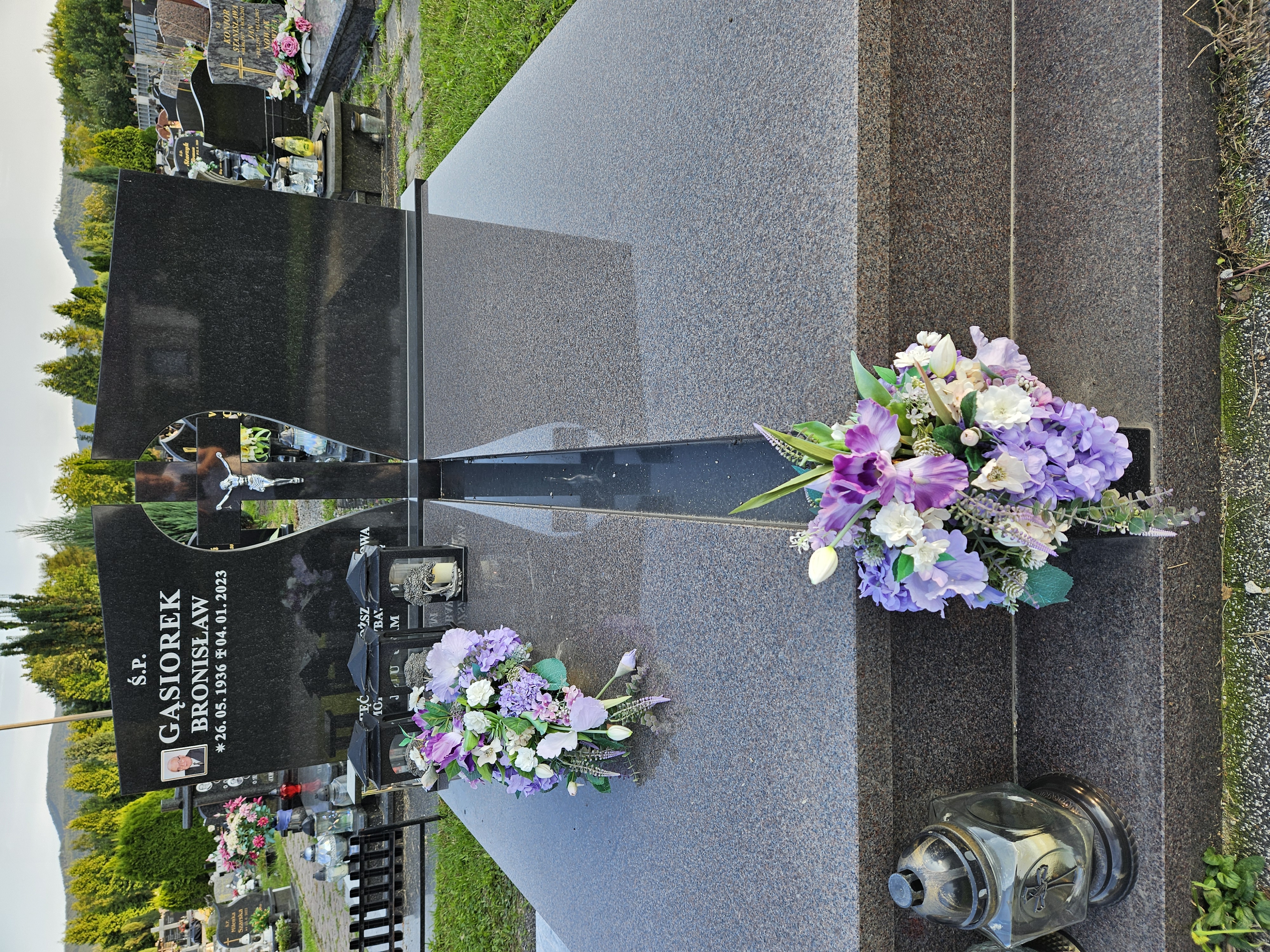 Grób Maria Gąsiorek