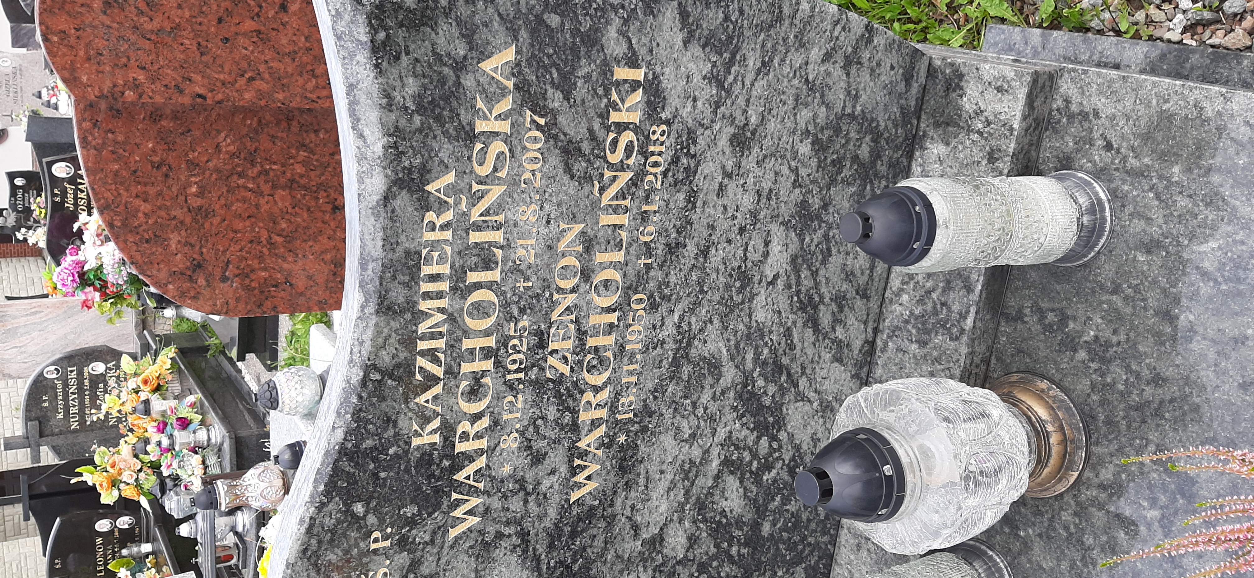 Kazimiera Warcholińska 1925 Bielsko Biała Wapienica - Grobonet - Wyszukiwarka osób pochowanych